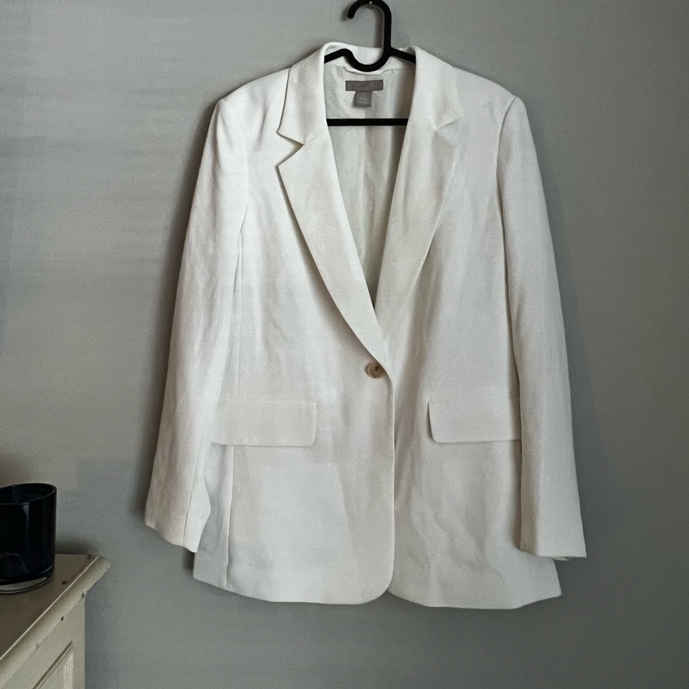 H&M White Blazer